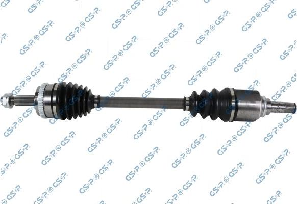 Полуось (привод в сборе, приводной вал) GSP передняя левая для Lada Vesta I 2016-2026. Артикул 256817