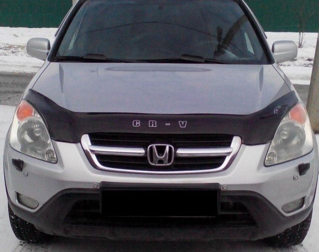 Дефлектор VT52 для капота Honda CR-V II 2001-2007. Артикул HD08VT