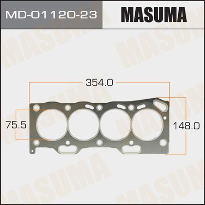 Прокладка ГБЦ Masuma для Toyota Raum I 1997-2003. Артикул MD-01120-23