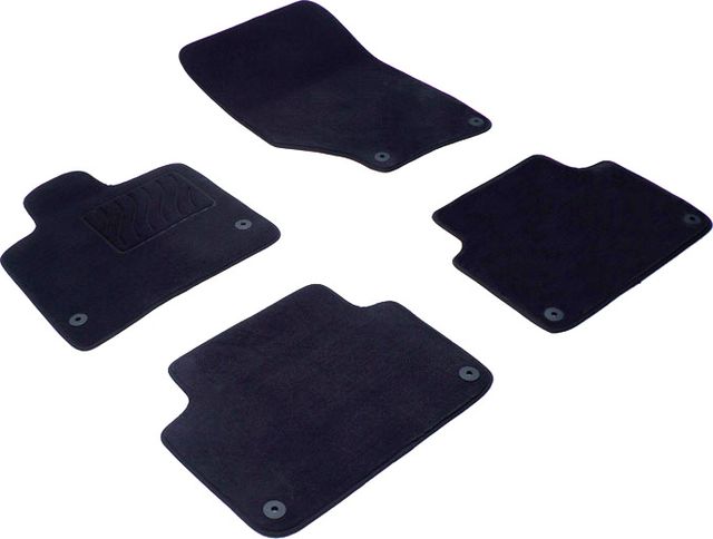 Коврики текстильные Seintex на нескользящей основе для салона Audi Q7 I 2005-2014. Артикул 82427