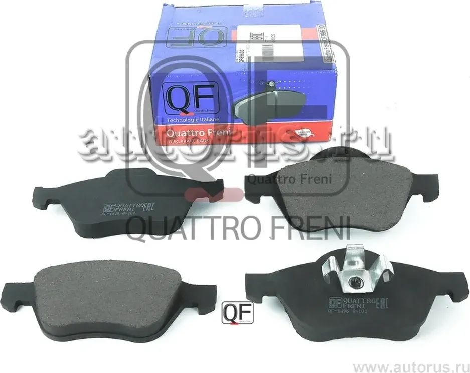 Колодки тормозные дисковые к-т (Quattro Freni). Артикул qf89600