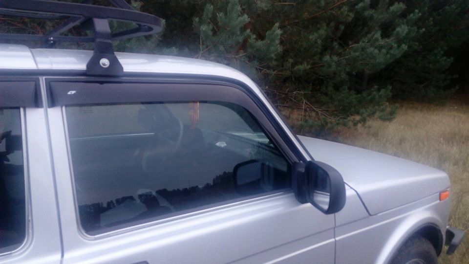 Дефлекторы Cobra Tuning для окон ВАЗ 2131 (Нива) 4х4, Urban 5-дв. 1993-2026. Артикул V0012