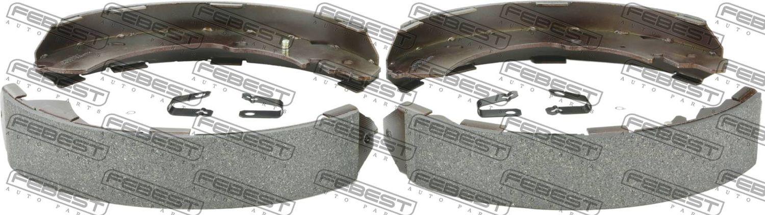 Тормозные колодки (стояночная тормозная система) Febest. Артикул 0402-KB4TR