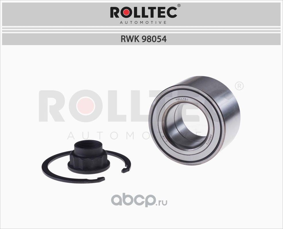 Подшипник ступицы (Rolltec). Артикул RWK98054