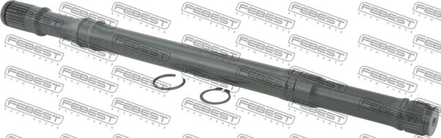 Полуось (привод в сборе, приводной вал) Febest передняя правая для Audi Q3 I (8U) 2012-2018. Артикул 2312-TIGRH