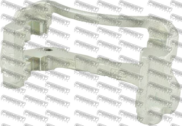 Скоба тормозного суппорта Febest передняя левая для Toyota Corolla E170, E180 2013-2019. Артикул 0177C-NCP110FL