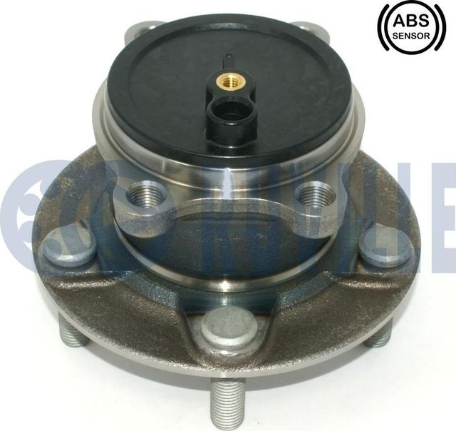 Ступица колеса с интегрированным подшипником (в сборе) Ruville задняя для Mazda 3 III (BM) 2014-2018. Артикул 221723