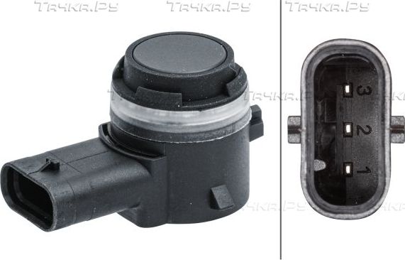 Датчик парктроника Hella. Артикул 6PX 358 141-261