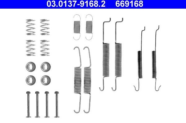 ПРУЖИН КОМПЛЕКТ ATE. Артикул 03.0137-9168.2