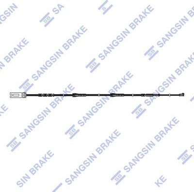 Датчик износа тормозных колодок  Sangsin Hi-Q для MINI Clubman I (R55) 2010-2014. Артикул SWS1401