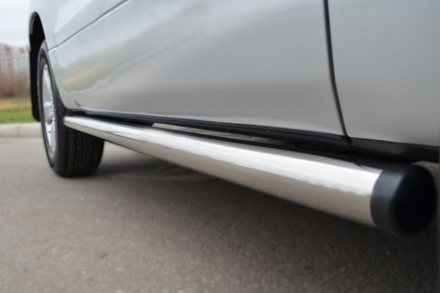 Защита RusStal порогов труба d63 (вариант 2) для Suzuki Grand Vitara 3-дв. 2012-2015. Артикул SV3T-0011072