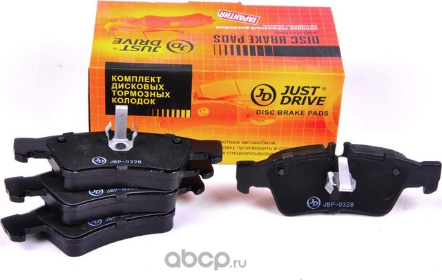 Колодки тормозные, задние GDB1546 (Just Drive) Just Drive. Артикул JBP0328