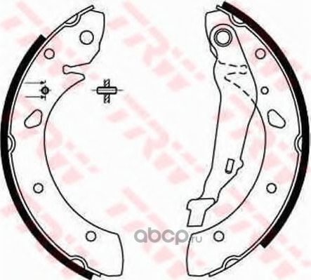 Тормозные колодки Patron задние для Toyota Avensis I 1997-2003. Артикул PSP581