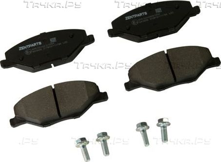 Тормозные колодки Zentparts. Артикул Z07232