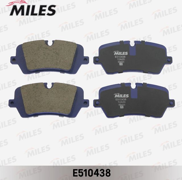 Тормозные колодки Miles (Керамика). Артикул E510438