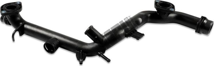 Патрубок радиатора (системы охлаждения) Hepu (полимерный материал). Артикул TM7178