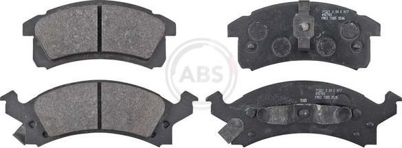 Тормозные колодки ABS. Артикул 38506