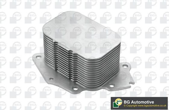 Радиатор масляный (маслоохладитель) для двигателя BGA (алюминий). Артикул CO1401