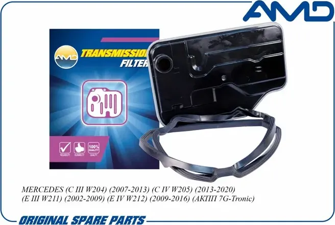 Фильтр масляный АКПП (с прокладкой) (AMD). Артикул AMDFL433