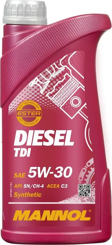 Масло моторное  Diesel TDI 5w30 (1л) (Mannol) Mannol. Артикул 1035