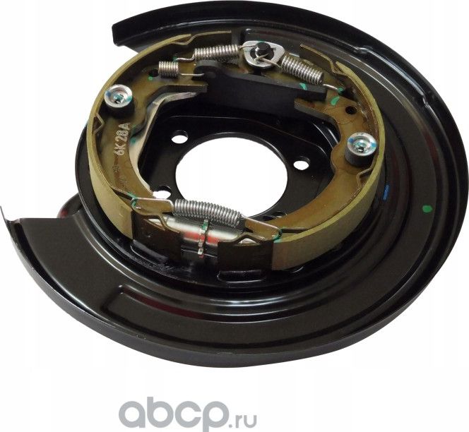 Комлект стояночного тормоза тормозные колодки-2 шт. оп General Motors. Артикул 96463797