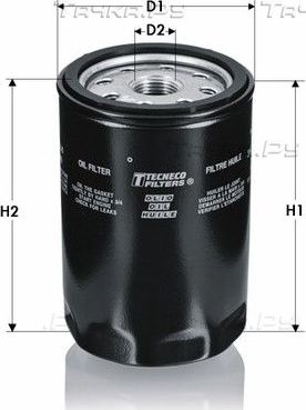 Масляный фильтр Tecneco Filters для Ford Puma I 1997-2002. Артикул OL97V