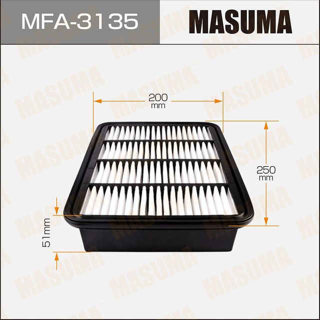 Воздушный фильтр Masuma. Артикул MFA-3135