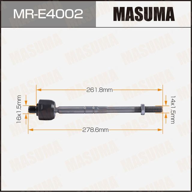 Рулевая тяга Masuma для Mercedes-Benz C-Класс III (W204, C204) 2007-2014. Артикул MR-E4002