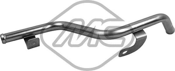 Патрубок радиатора (системы охлаждения) Metalcaucho. Артикул 97229