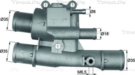 Термостат Mahle Behr для Fiat Stilo 2001-2008. Артикул TI 123 88