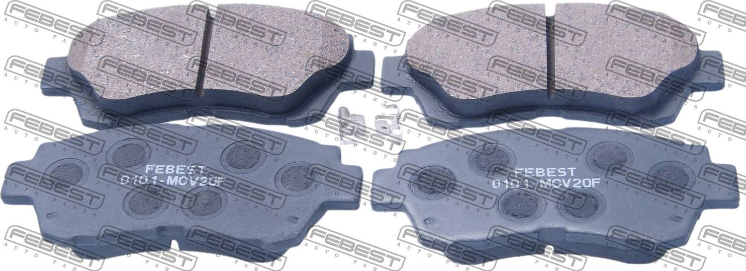 Тормозные колодки Febest. Артикул 0101-MCV20F