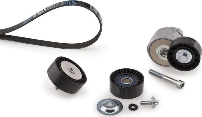 Приводной ремень поликлиновой с роликами (комплект) Gates Micro-V®. Артикул K326PK1708