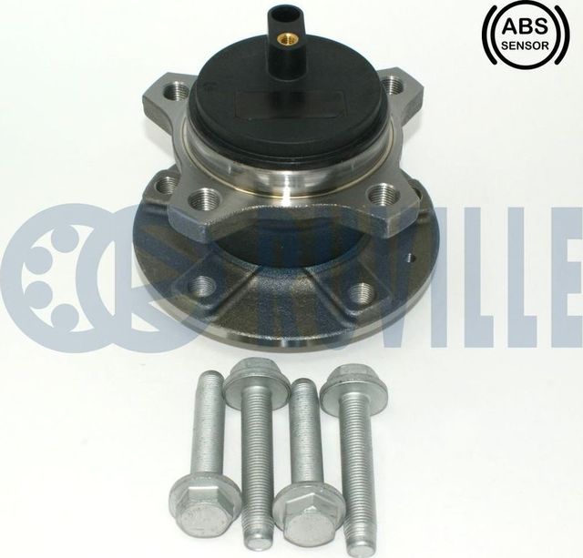 Ступица колеса с интегрированным подшипником (в сборе) Ruville задняя для Opel Combo E 2018-2026. Артикул 221837