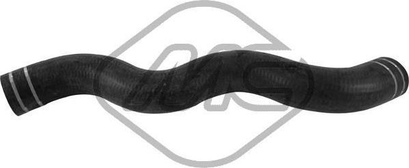 Патрубок радиатора (системы охлаждения) Metalcaucho. Артикул 97030