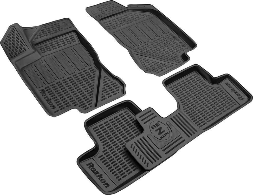 Коврики 3D полиуретановые Rezkon для салона Lada Granta I 2011-2026. Артикул 0539015100