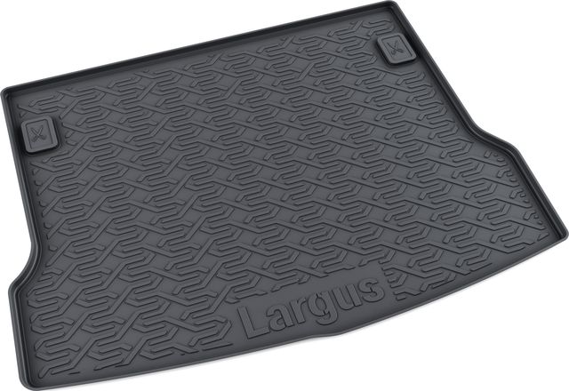 Коврик в багажник Mile для Lada Largus, Largus Cross 5 мест 2012-2026. Артикул 2030311