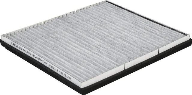 Фильтр салона ВАЗ 2170 Priora с отопителем Halla. Угольный (Carville Racing). Артикул CRVC21007