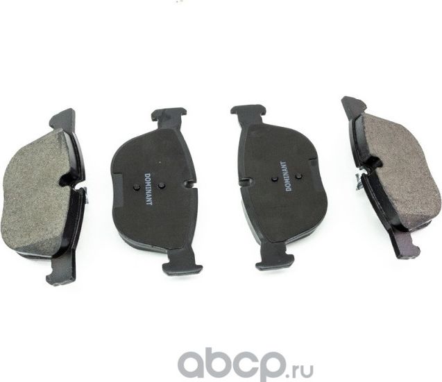 Колодки тормозные дисковые, комплект (semi-metal) (Dominant). Артикул BW340116852253