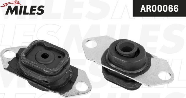 Подушка (опора) двигателя Miles (резина/металл). Артикул AR00066