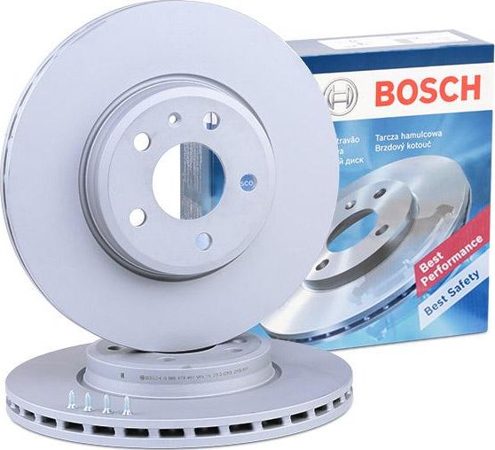 Тормозной диск Bosch передний для Audi A4 allroad IV (B8) 2009-2016. Артикул 0 986 479 467