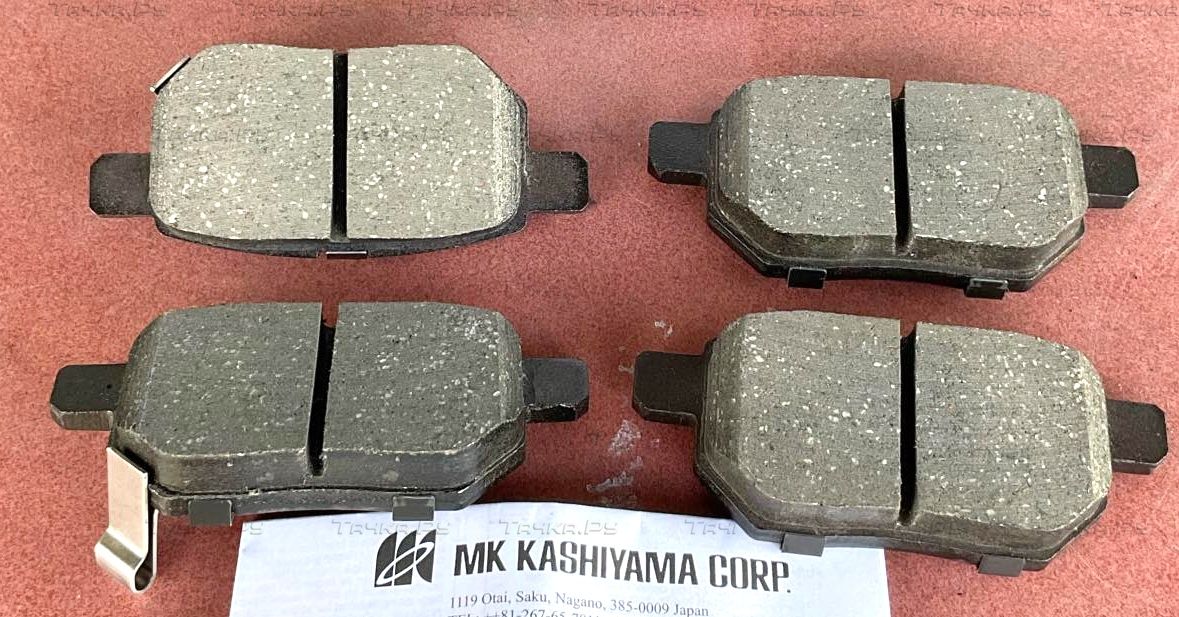 Тормозные колодки MK Kashiyama задние для Lexus ES VI 2012-2018. Артикул D2254MH