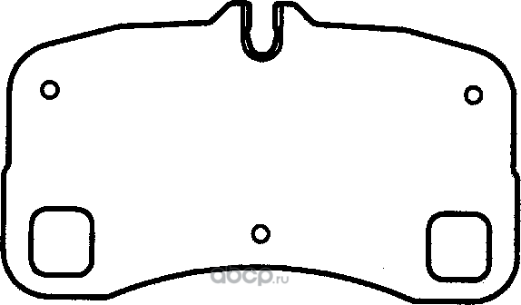 Колодки тормозные дисковые (Frictionmaster). Артикул MKD1299