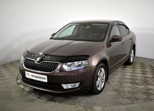 Дефлектор VT52 для капота Skoda OctaviaI A7 2013-2017. Артикул SK09VT