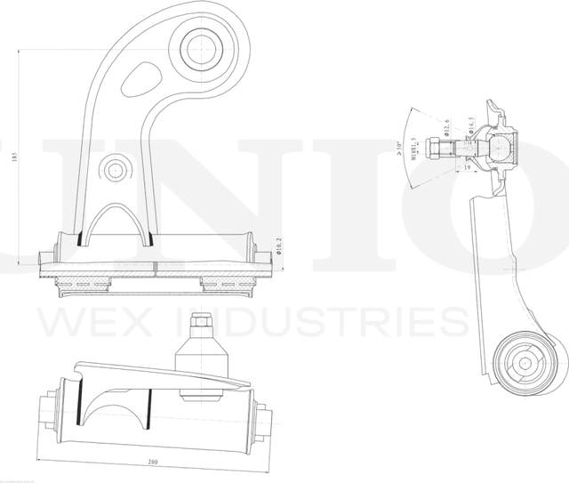 Рычаг подвески (Unio). Артикул SSP-40072