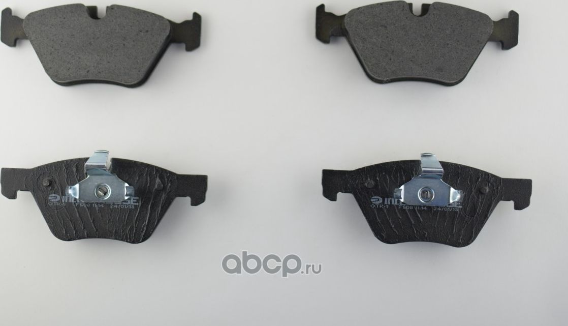 Колодки дискового тормоза передние для автомобилей (Intelli). Артикул D255E