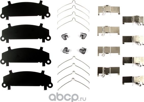 Комплект противоскрипных пластин DOUBLE FORCE Double Force. Артикул DFPS3429