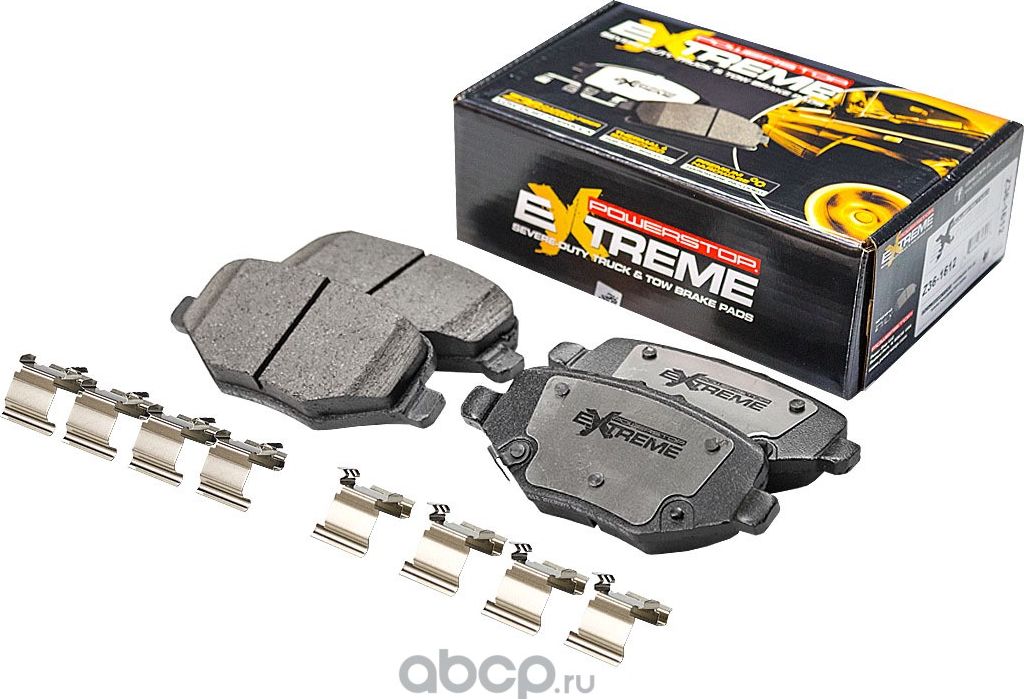Задние керамические колодки Extreme Truck & Tow Z36 PowerStop 36-1612. Артикул 361612