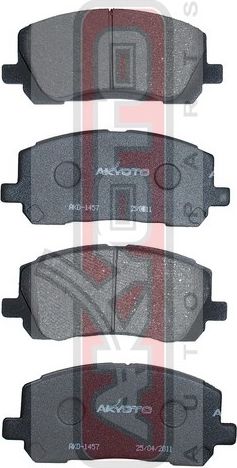 Тормозные колодки Akyoto Packing AKYOTO. Артикул AKD-1457