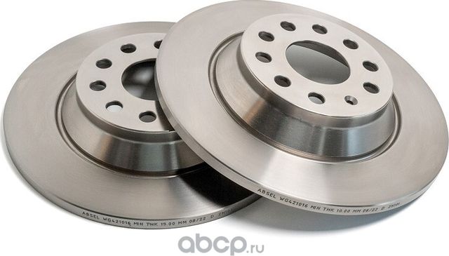 Диск тормозной задний (Absel). Артикул WG421016