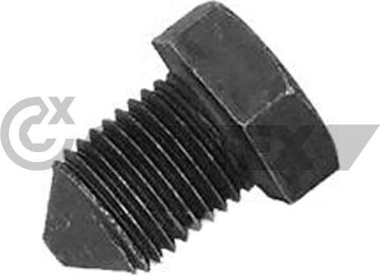 Сливная пробка масляного поддона двигателя Cautex (сталь) для Skoda Felicia I 1995-2002. Артикул 952150